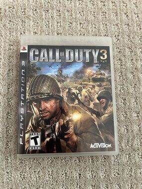 Call of Duty 3 (PlayStation 3) used in excellent condition